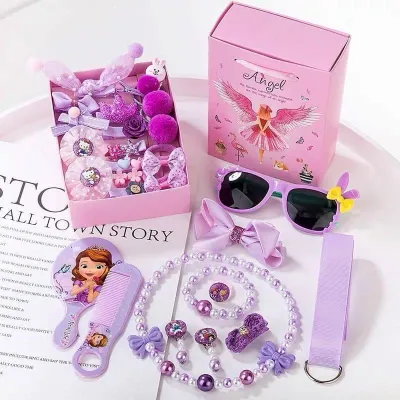 Barbie Girl  Hair Accessories Box (28 pcs) 